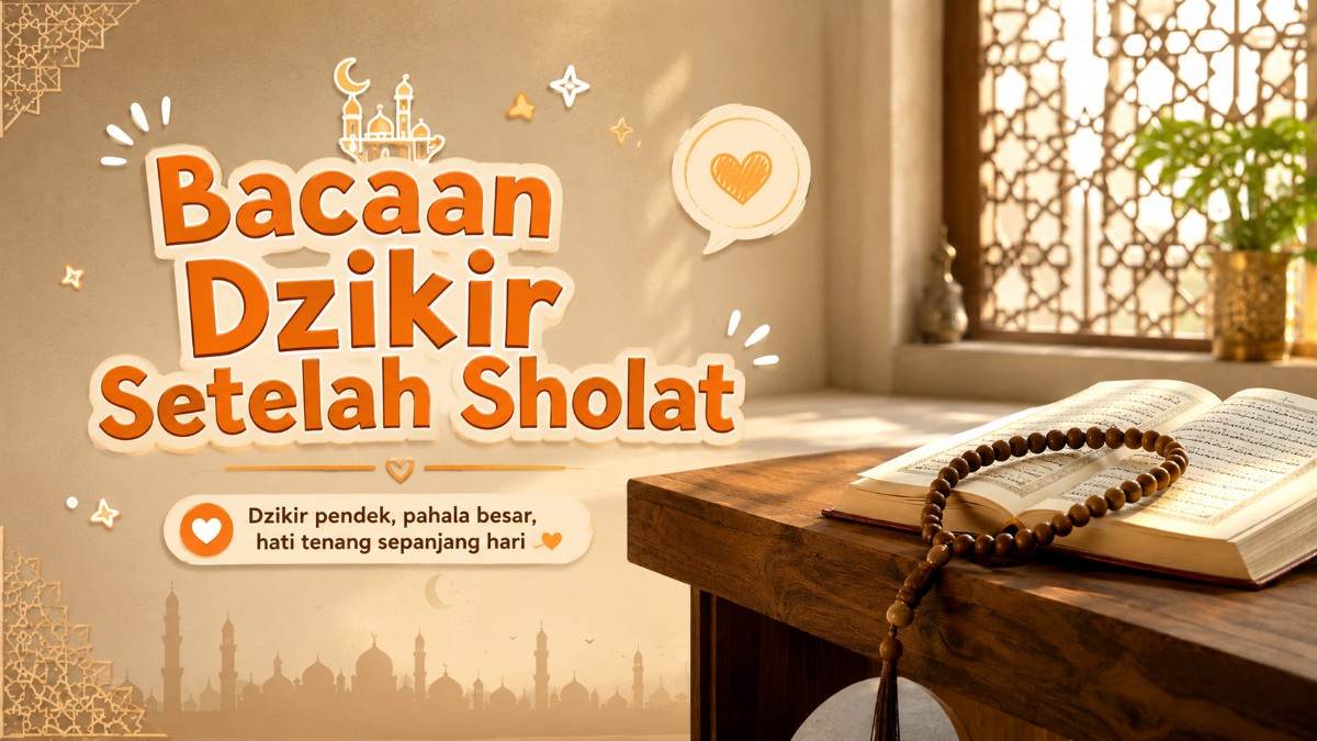Bacaan Dzikir Setelah Sholat