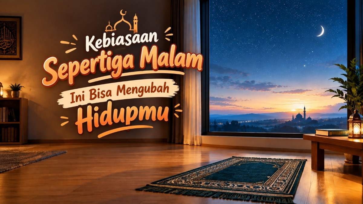 Kebiasaan Sepertiga Malam