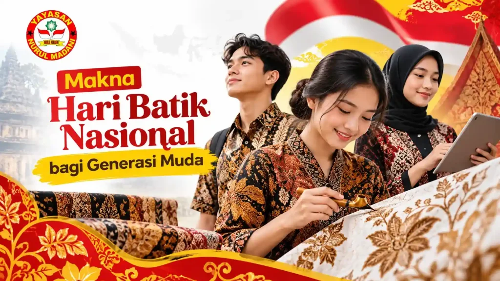 Makna Hari Batik Nasional Muda_Panti Asuhan Nurul Madani Madiun